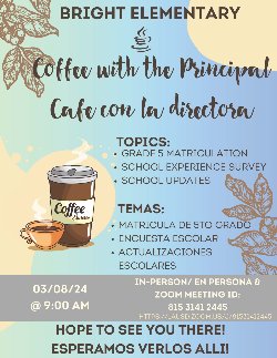 Coffee with the Principal